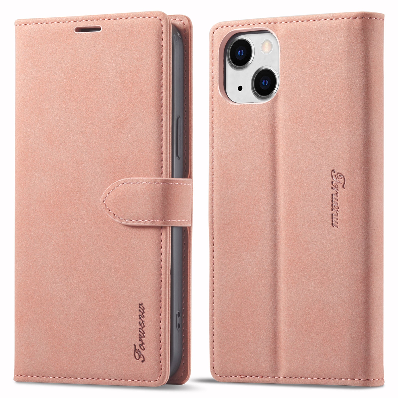 FORWENW for iPhone 14 Plus Full Protection Cell Phone Cover Stand F1 Series Flip Leather Wallet Case FORWENW for iPhone 14 Plus Full Protection Cell Phone Cover Stand F1 Series Flip Leather Wallet Case